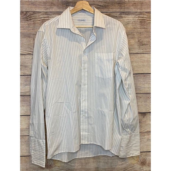 Dior Other - CHRISTIAN DIOR Men’s Striped Dress Shirt